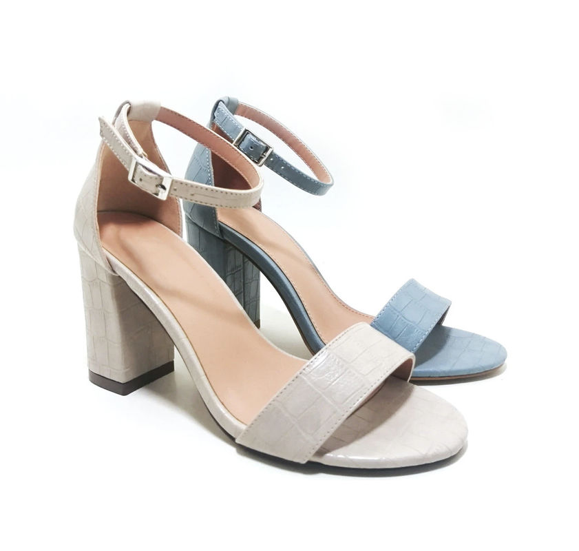 angepasst Strass Sandale mit hohem Absatz Offener Zeh Stiletto