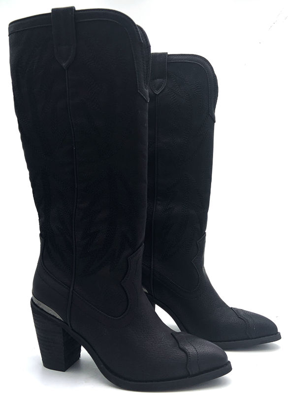 High Heel Damen Stiefel, Winter Stiefel Frauen Ziehen auf Schließung Typ