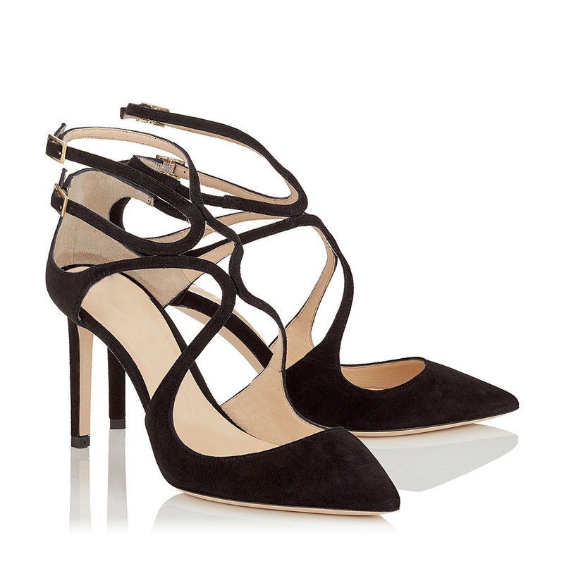 Leichtgewichtige bequeme High Heel Sandalen mit Schnalle