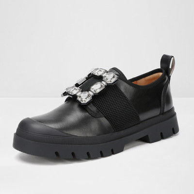 Elegante rotfarbene Platzschuhe für Frauen mit Gummi-Außensohlen