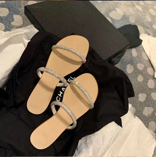 Anpassungs-Frauen Flachsandalen Sommer mit Buckle Spitze bis Schließung Typ