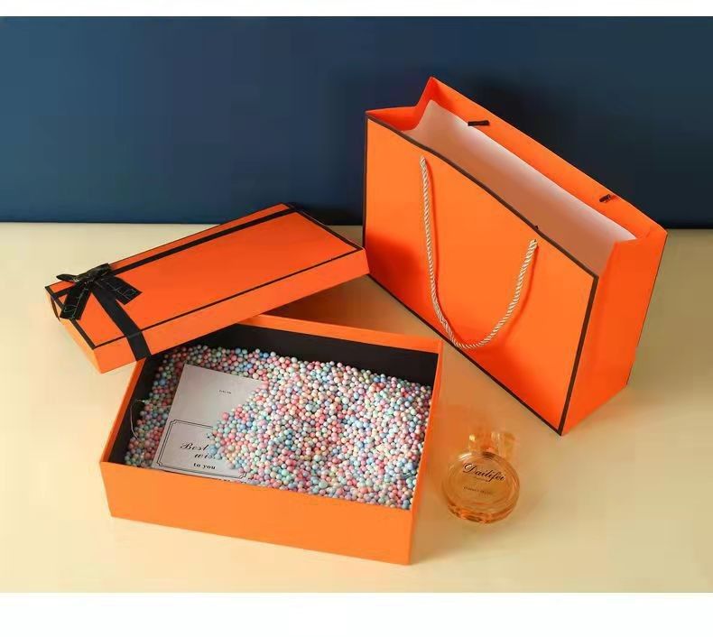 OEM/ODM Einfachverpackung Geschenkbox Verpackung mit individuellem Logo-Druck