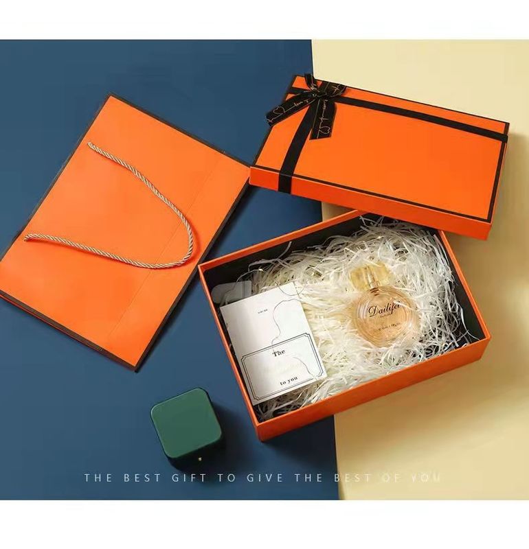 OEM/ODM Einfachverpackung Geschenkbox Verpackung mit individuellem Logo-Druck
